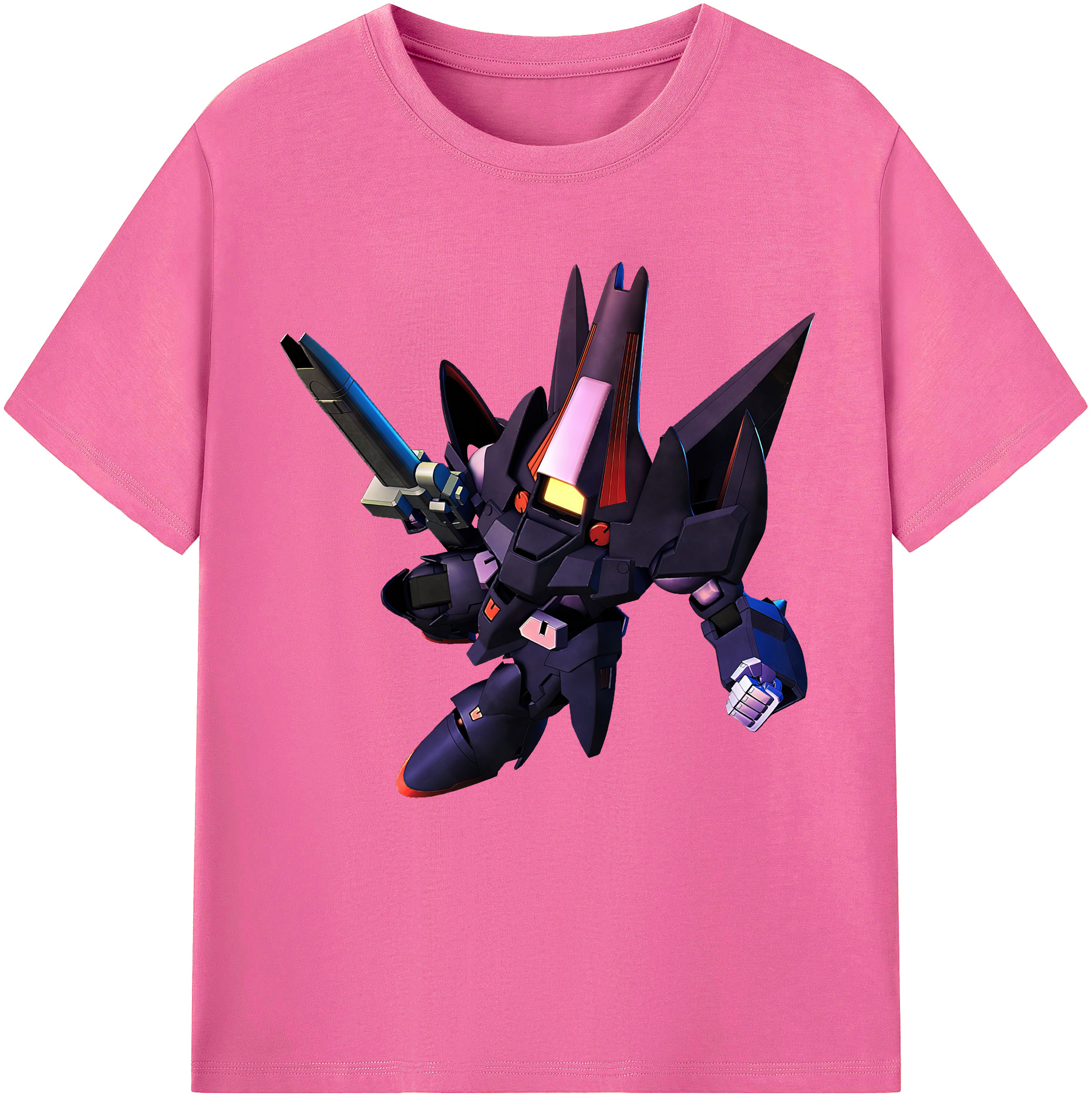 （画像用） 機動戦士ガンダム Mobile Suit Gundam レディースカジュアルプリントTシャツ（綿100％）